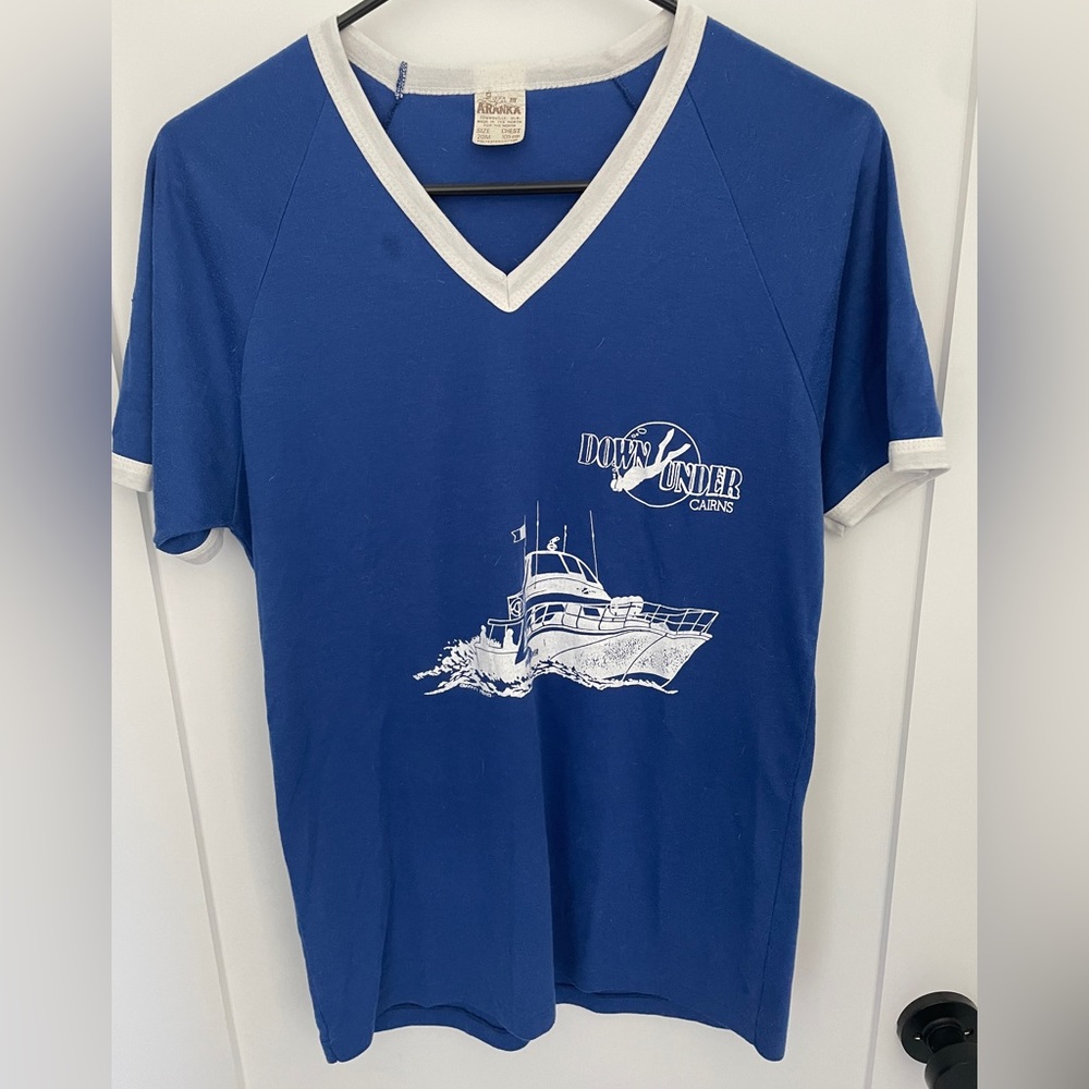 Vintage Gray Barrier Reef shirt